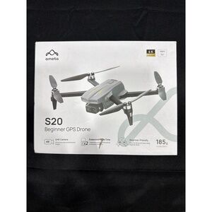Ameta S20 Beginner GPS Drone 4K UHD Camera 185g Open Box